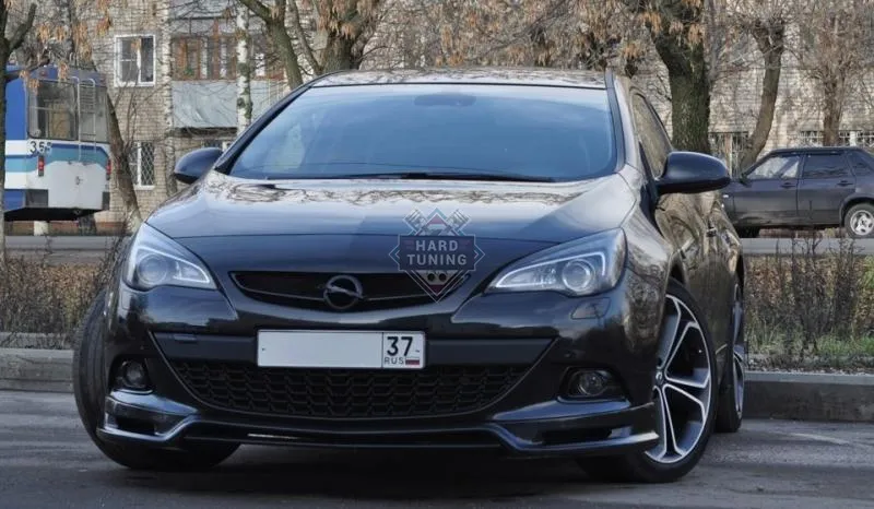 Накладка на передний бампер JMS Opel Astra J