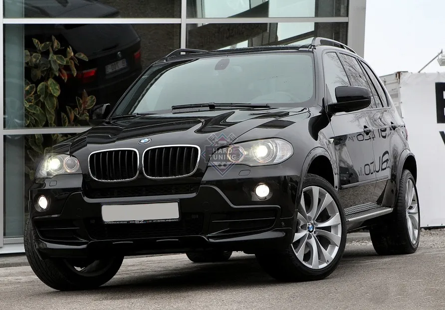 Накладка на передний бампер AERO BMW X5 E70 дорестайлинг
