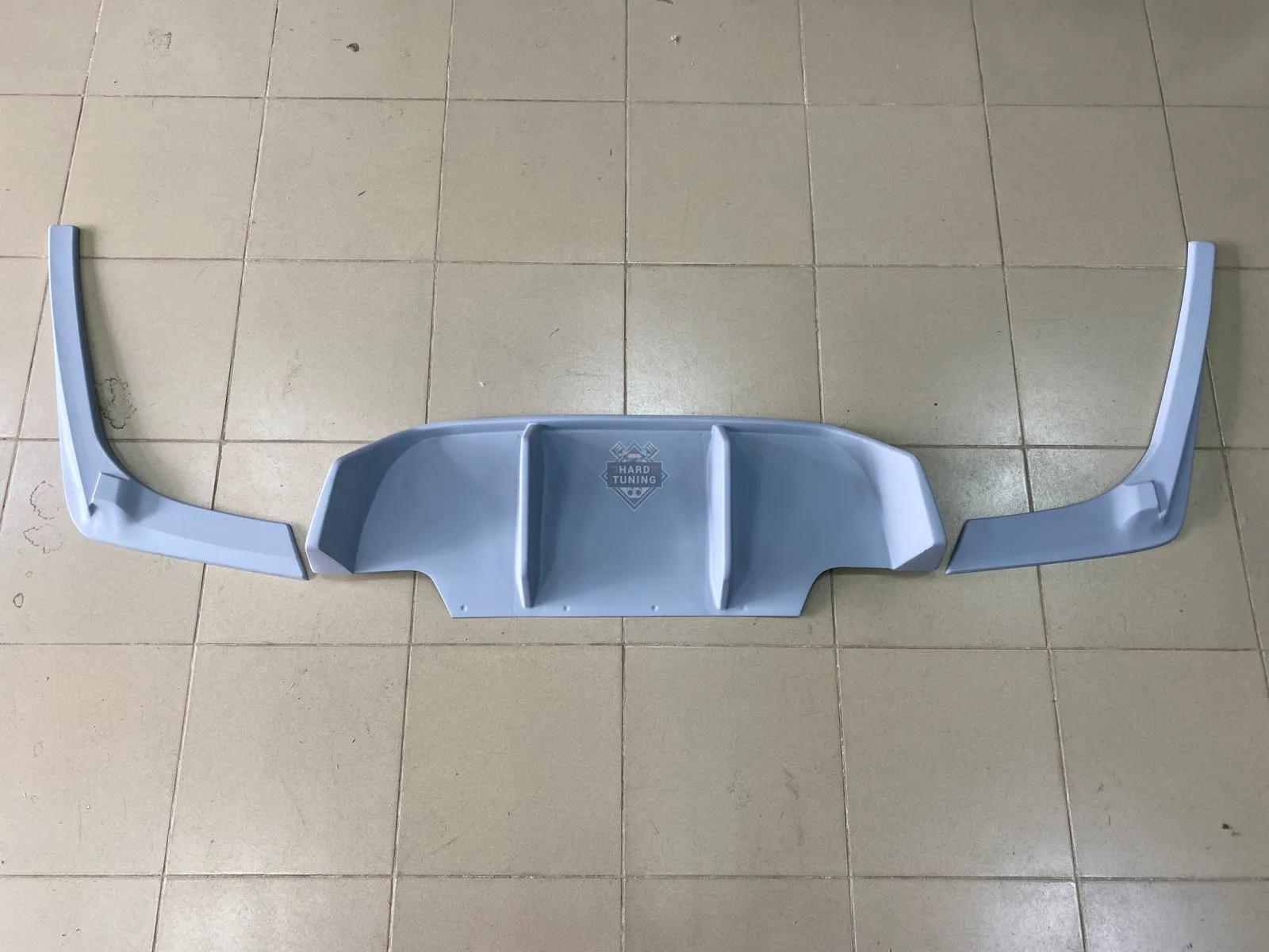 Накладка PARSAN на диффузор BMW M6 (F12/F13/F06) ABS пластик
