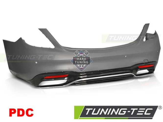 Задний бампер SPORT PDC Mercedes S-Class W222 (2018-2020)