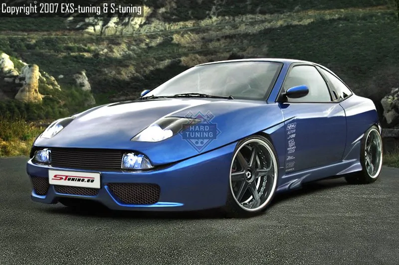 Накладки на пороги Auto-R Fiat Coupe