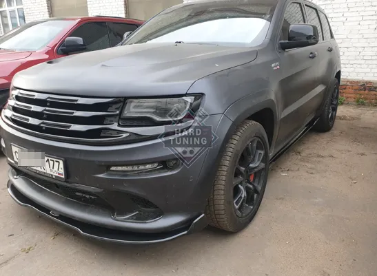 Сплиттер переднего бампера REN Jeep Grand Cherokee WK2 (2012-2016