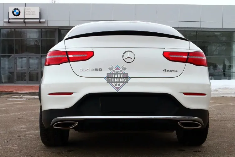 ЛИП СПОЙЛЕР ДЛЯ MERCEDES-BENZ GLC COUPE 2016-2021 АБС ПЛАСТИК