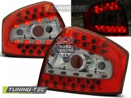 Задние фары AUDI A4 B6 (2000-2004) SEDAN LED TAIL LIGHTS fits красно-белые