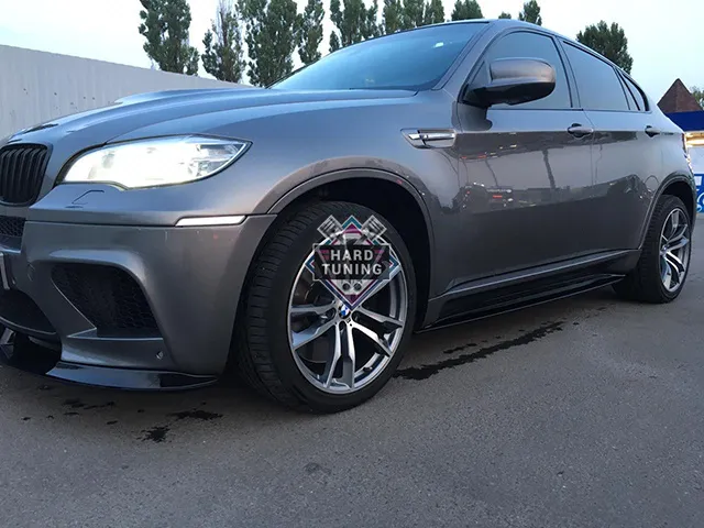 Накладки под пороги Parsan для BMW X6 M (E71)