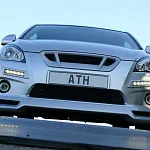 Накладка на передний бампер ATH KIA ProCeed 3D 2006-2010