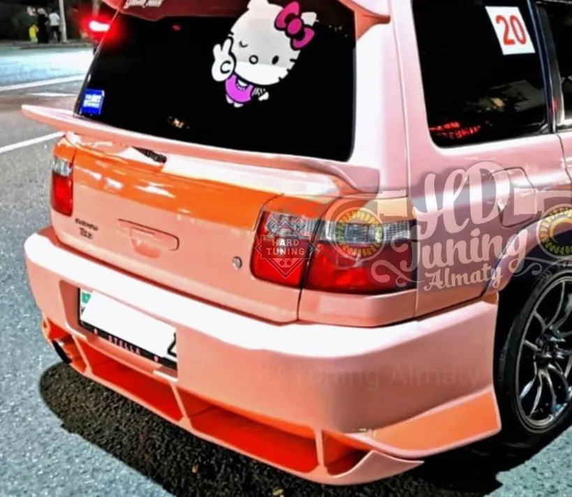 Бампер задний ChargeSpeed со сплиттером Subaru Forester SF