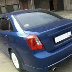 Накладка на задний бампер WTCC Chevrolet Lacetti Седан