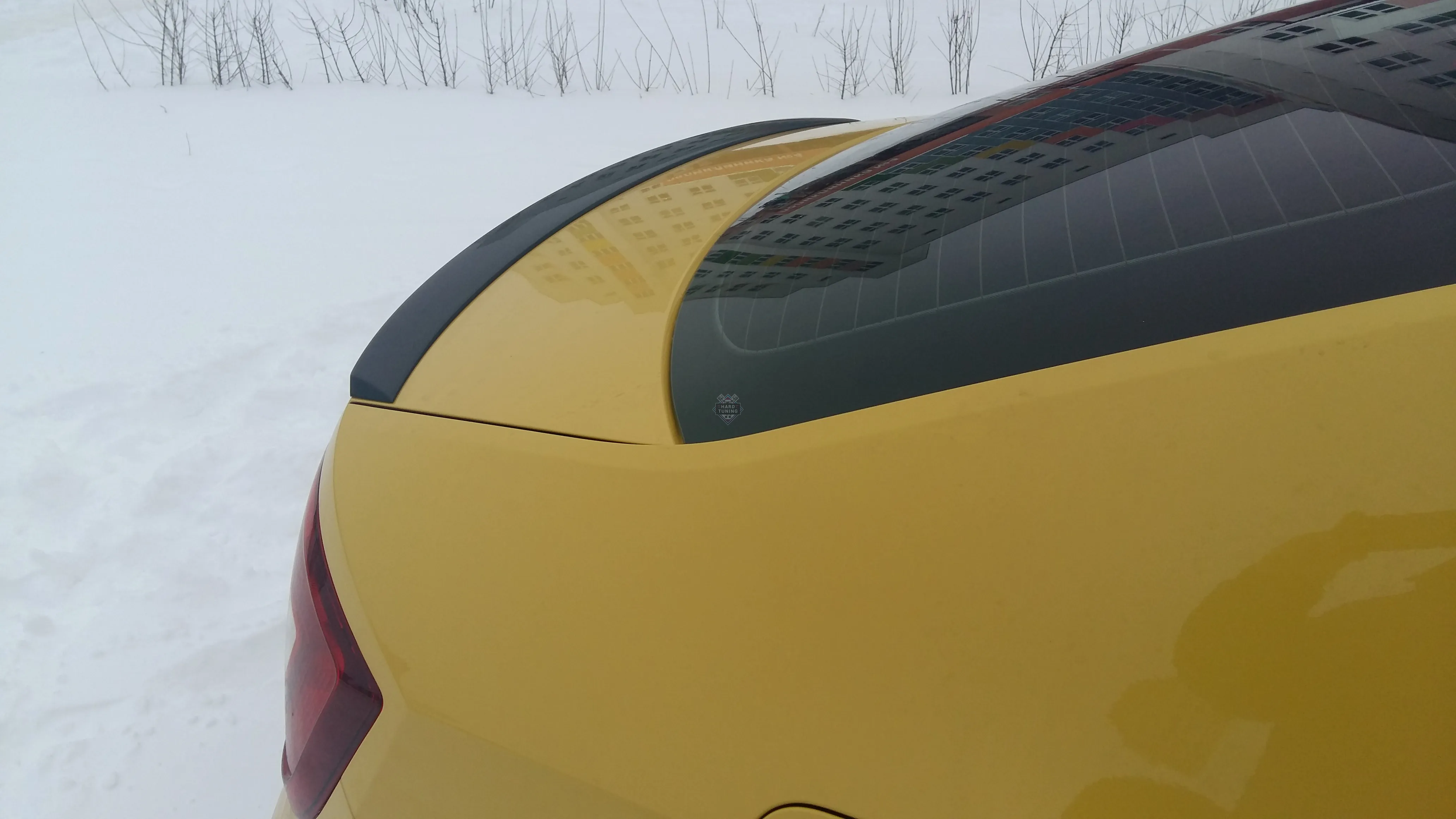 Lip cпойлер Skoda Rapid
