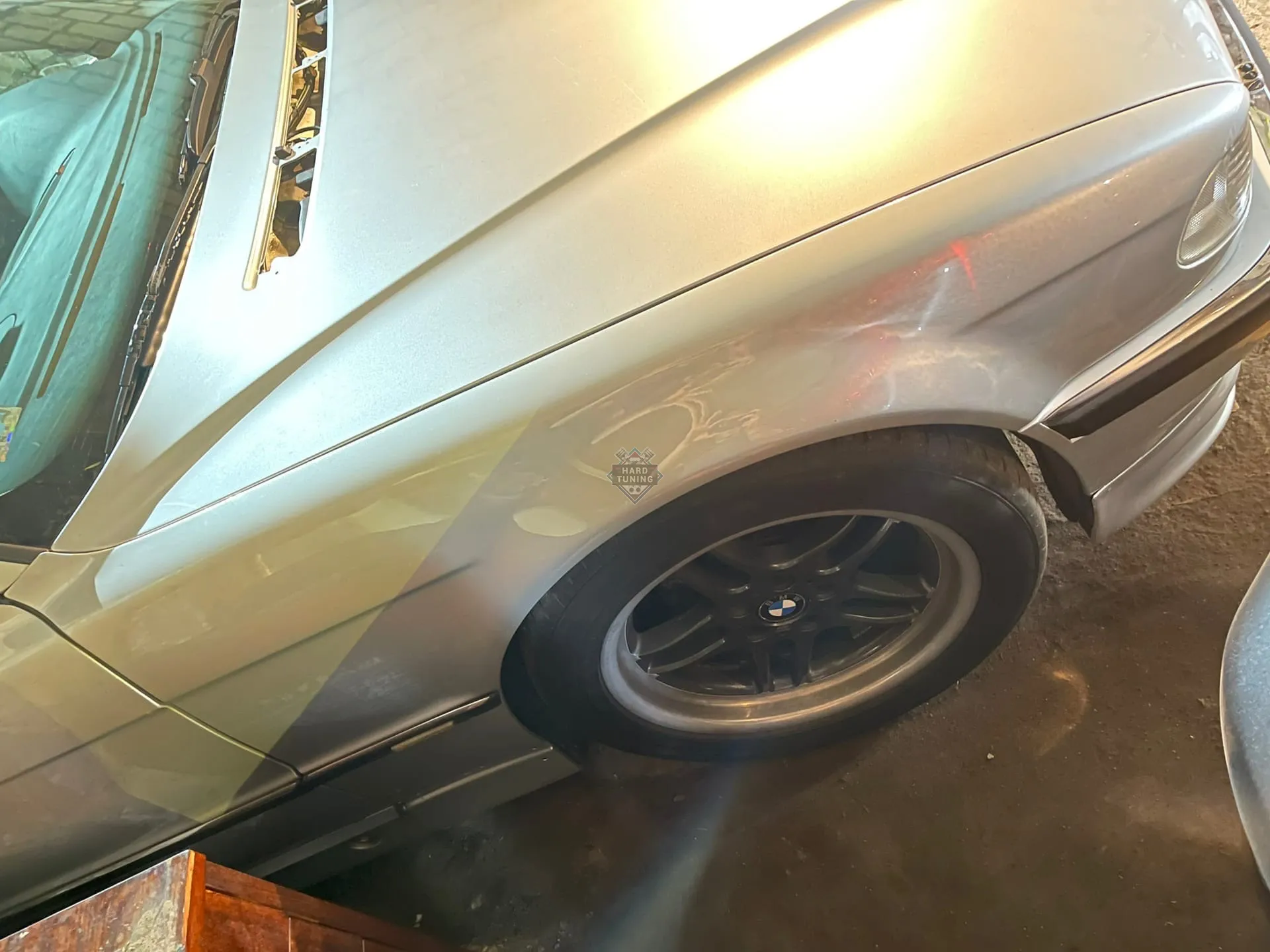 Крылья пластиковые штатные BMW E38 1998-2001 комплект