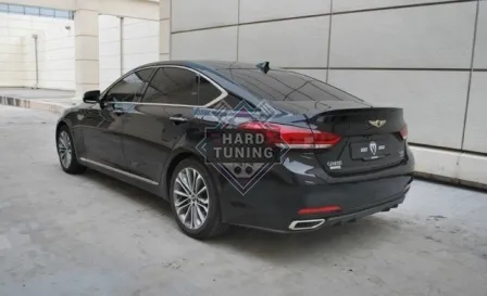 Диффузор заднего бампера MS Hyundai Genesis G80
