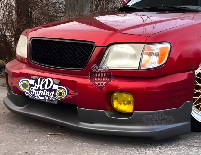Накладка HT на передний бампер Subaru Forester SF рестайлинг