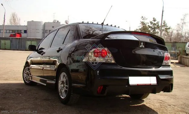 Декоративная заглушка крышки багажника стиль EVO Mitsubishi Lancer 9 (2003-2009)