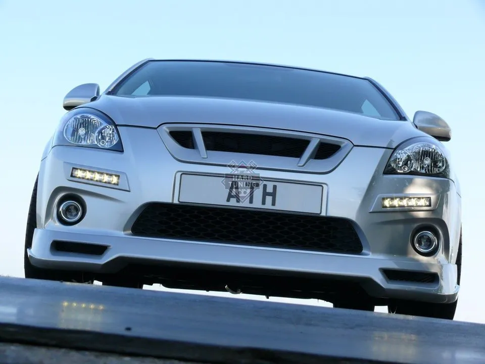Накладка на передний бампер ATH KIA ProCeed 3D 2006-2010