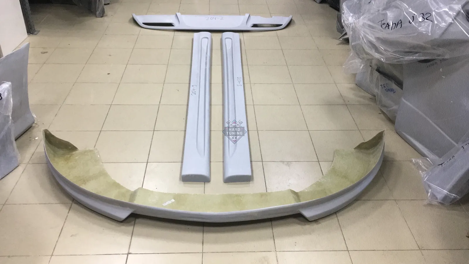 Обвес Rieger Opel Astra J