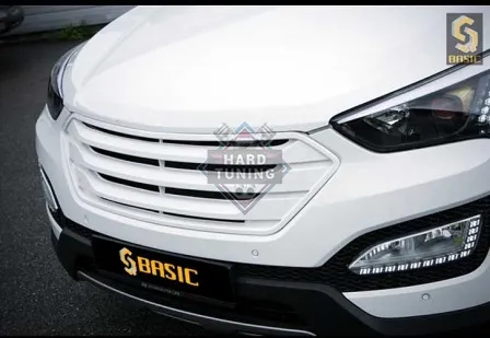 Решетка радиатора S-BASIC Hyundai Santa Fe 3 DM дорестайл
