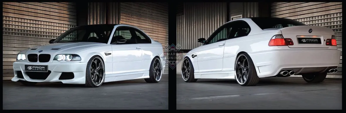 Накладки на пороги PRIOR DESIGN BMW E46