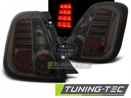 Задние фонари Fiat 500 (2007-2023) LED тонированные
