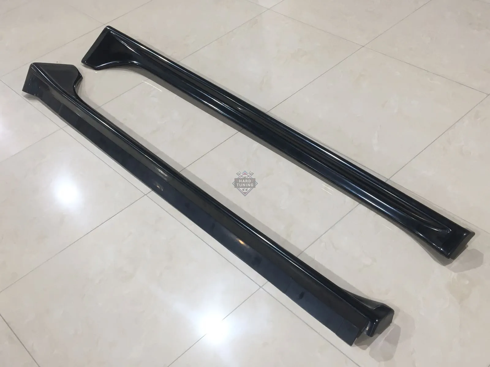 Накладки на пороги 2.0 Mitsubishi Lancer 10 (2007-2016) ABS пластик