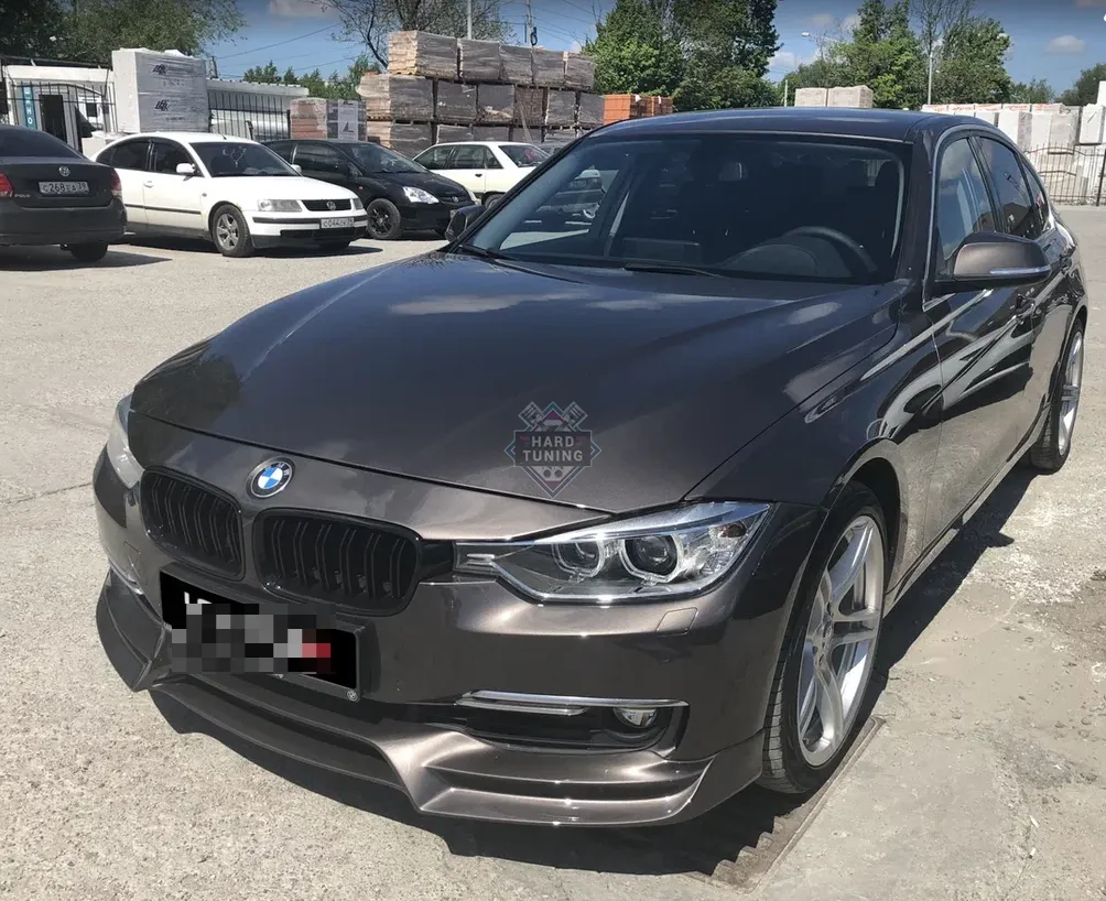 Сплиттер переднего бампера Sport, Luxury, SE BMW 3-series (F30) Дорестайлинг