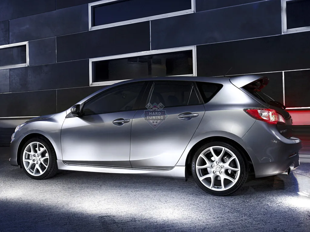Накладки на пороги MPS Mazda 3 BL седан / хетчбек стеклопластик