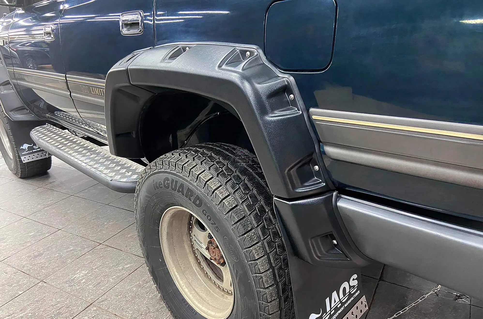 Расширители арок +100мм Toyota Land Cruiser 80