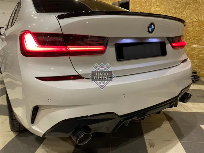 Диффузор заднего М-Performance 320 М-бампера BMW 3-series (G20)