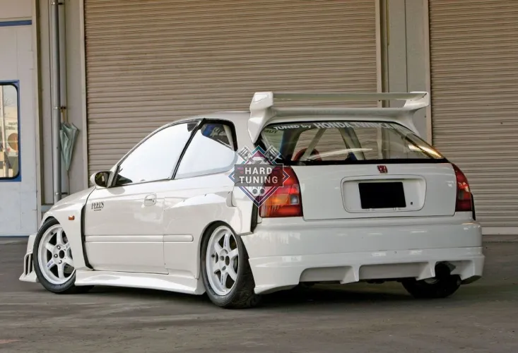 Накладка на задний бампер MUGEN RR Honda Civic 6 1996-1998