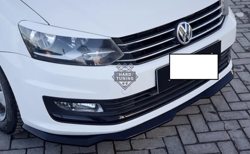 Сплиттер переднего бампера VW Polo Sedan (2010-2015)