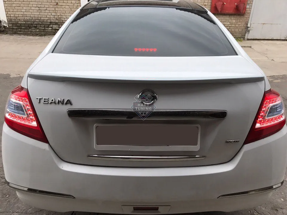 Спойлер лип с клыками Nissan Teana 2 J32