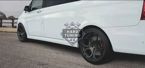 Накладки на пороги AMG Mercedes Vito W447 (под 1 и под 2 сдвижки)