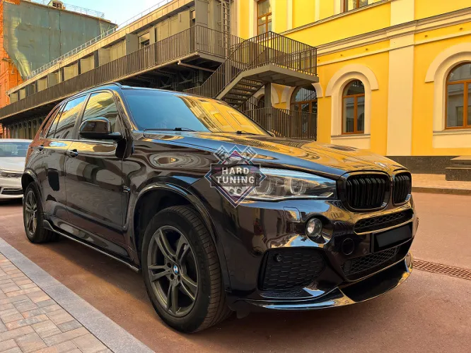 Сплиттер переднего бампера BMW X5 (F15). Аналог M-Performance