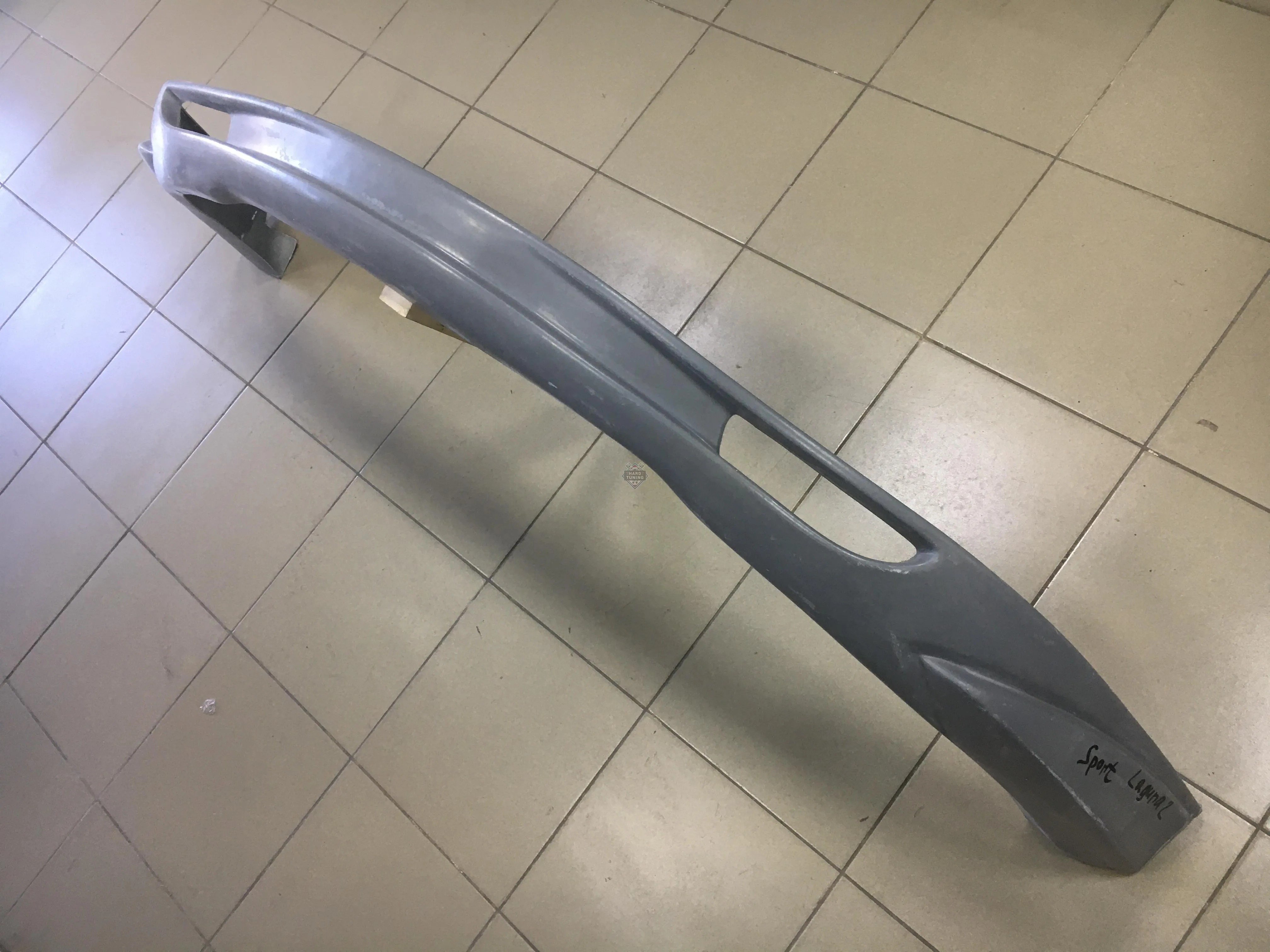 Накладка на передний бампер Sport Renault Laguna 2