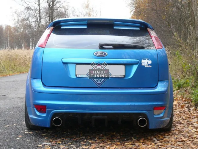 Диффузор заднего бампера SPORT Ford Focus 2 2004-2008 хетчбек