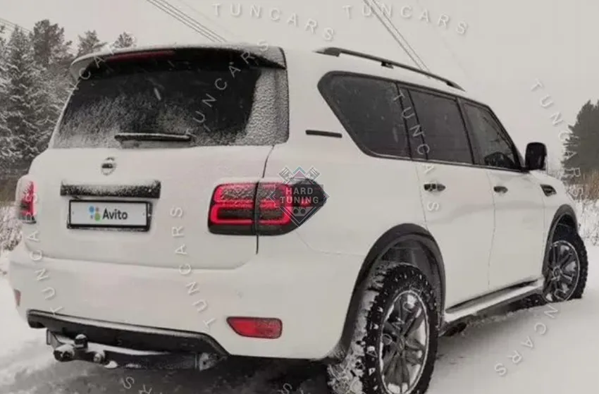 Расширители колесных арок +30mm Nissan Patrol Y62 (2010-2014)