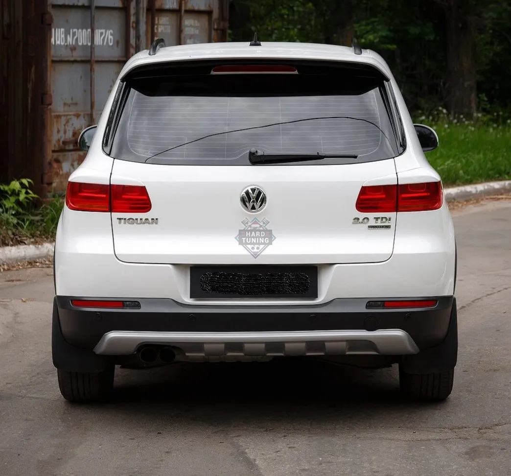 ДИФФУЗОР ЗАДНИЙ VOLKSWAGEN TIGUAN 2007-2016 АБС ПЛАСТИК