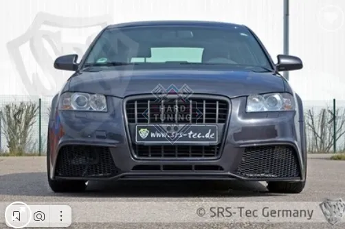 Передний бампер RS SRS Audi A3 8P