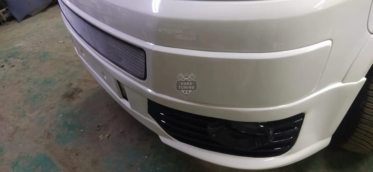 Накладка на передний бампер Rieger Volkswagen T5 рестайлинг