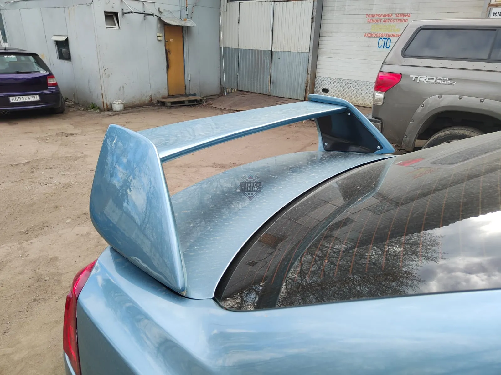 Спойлер EVO высокий 3х-составной Mitsubishi Lancer 10 (2007-2016)