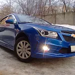 Передний бампер ST Chevrolet Cruze