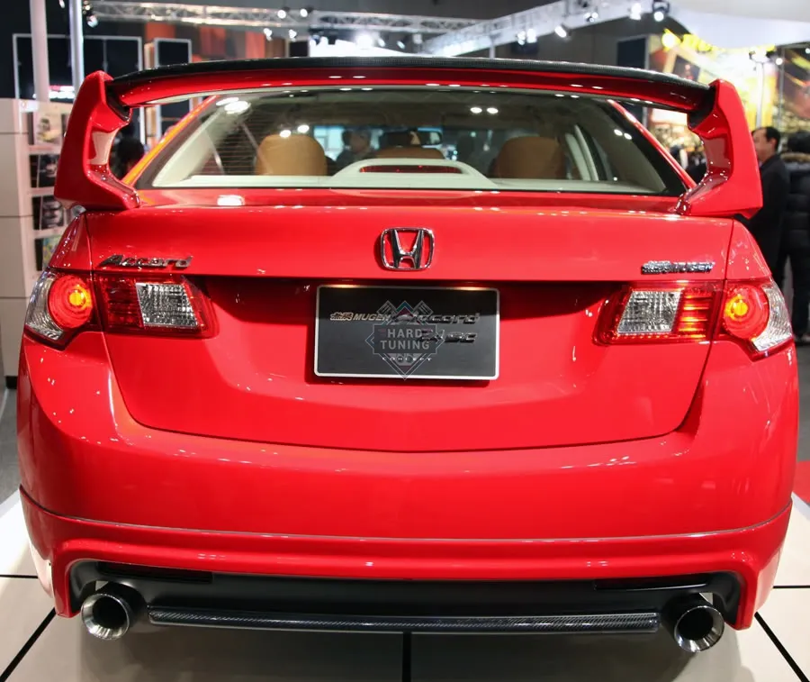 Спойлер MUGEN-STYLE высокий 3х-составной Honda Accord 8 (2008-2013) стеклопластик