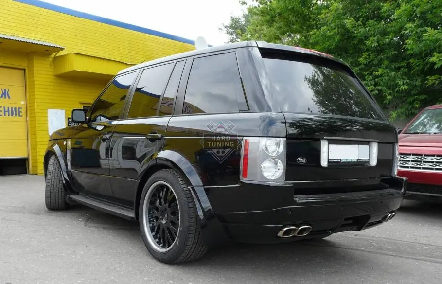 Накладка на задний бампер VERGE STYLE Range Rover Vogue L322 2005-2010