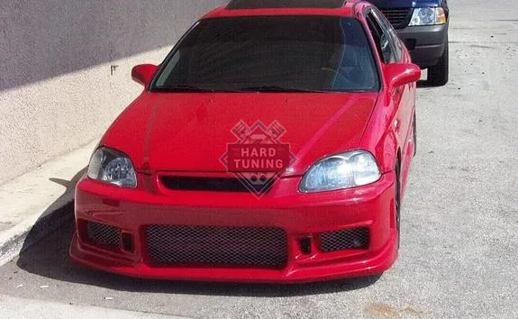 Передний бампер ST Honda Civic 6 1996-1998