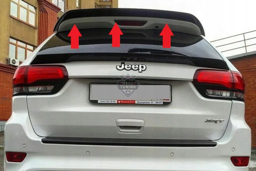 Спойлер HT верхний Jeep Grand Cherokee WK2 (2014-2021)