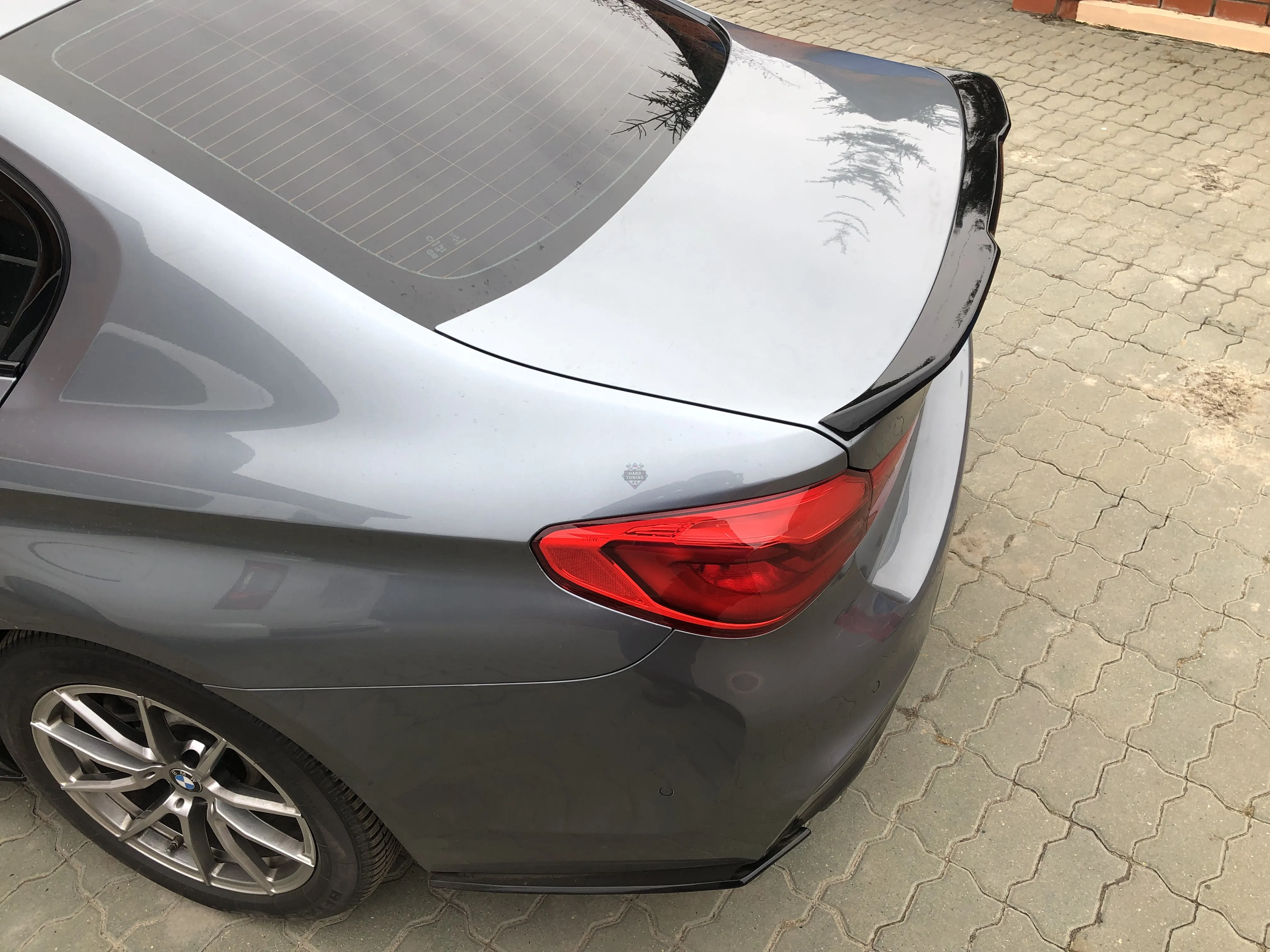 Накладки под задний бампер (Мини-лезвия) BMW 5-series (G30)