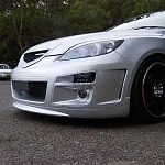 Передний бампер AUTOEXE Mazda 3 BK 2003-2009 хетчбек