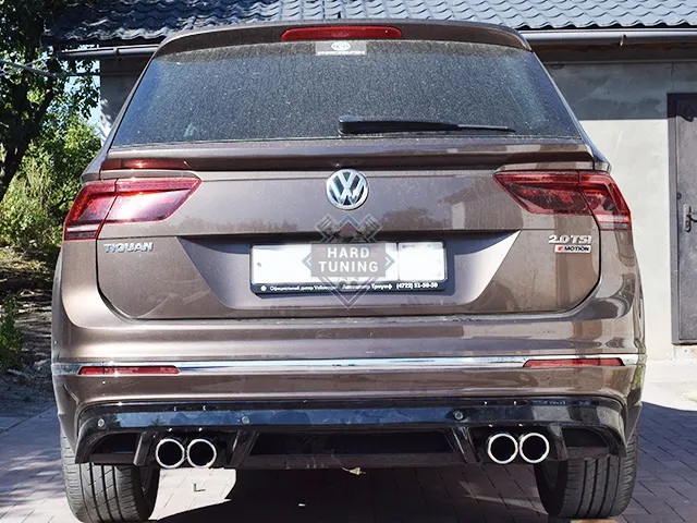 Диффузор заднего бампер Parsan Volkswagen Tiguan 2