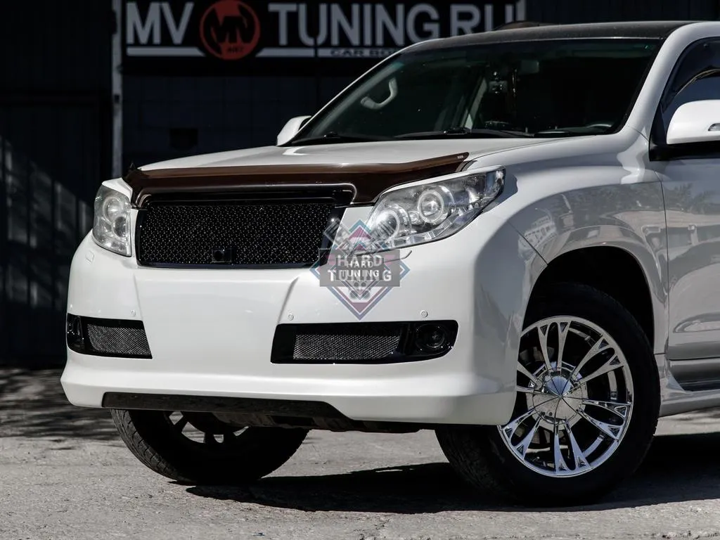 Бампер передний в стиле Elford Toyota LC 150 Prado (2009-2014)