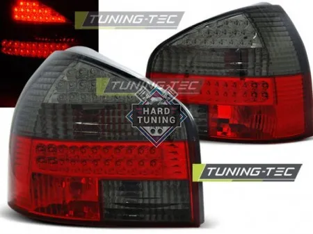 Задние фары AUDI A3 8L (1996-2000) LED TAIL LIGHTS fits красно-тонированные