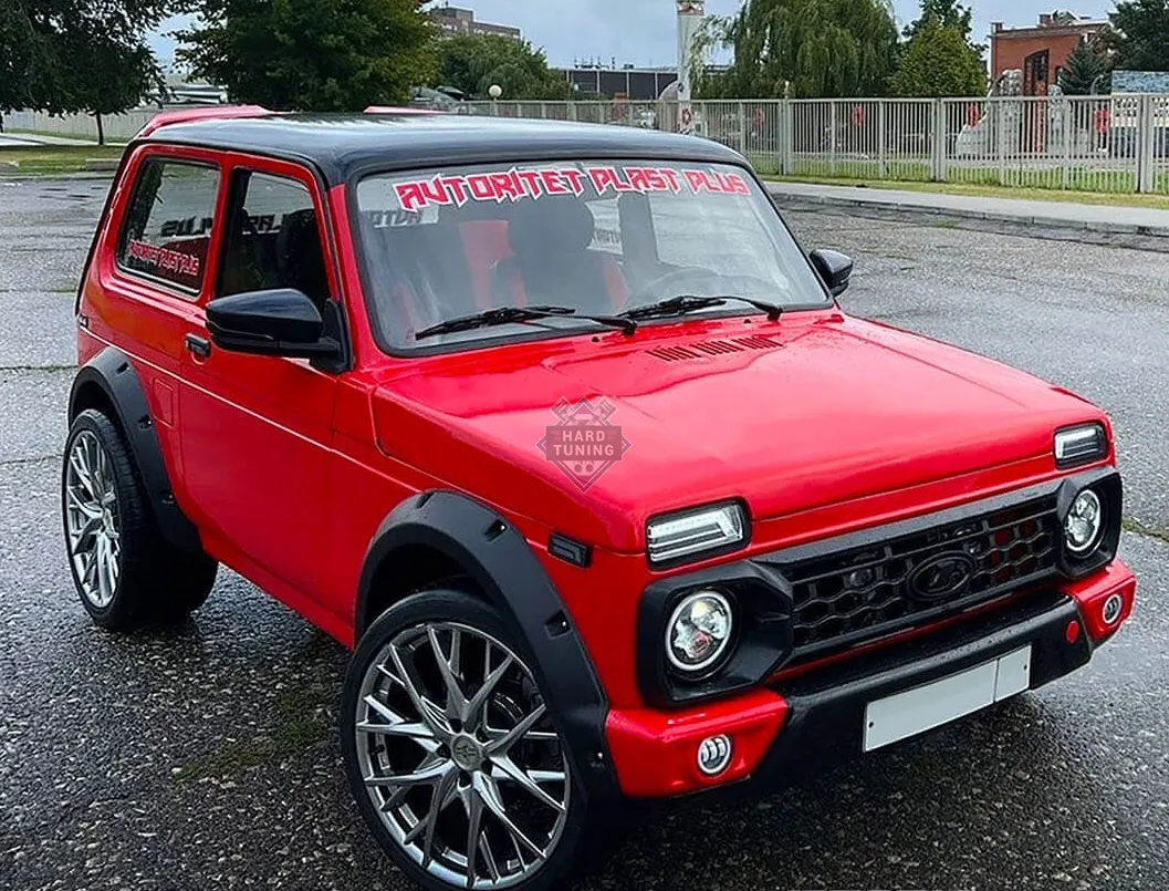 Расширители арок +40мм Lada Niva 4x4 Urban 3D (трехдверный)